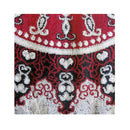 Boston Red Hallway Runner Non Shedding Rug