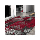 Boston Red Hallway Runner Rug