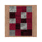 Boston Red Hallway Runner Rug 80x150Cm