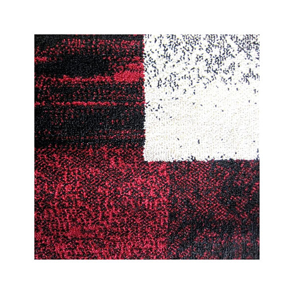 Boston Red Hallway Runner Rug 80x150Cm