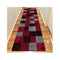 Boston Red Hallway Runner Rug 80x150Cm