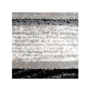 Boston Stain Resistant Grey Hallway Runner Rug
