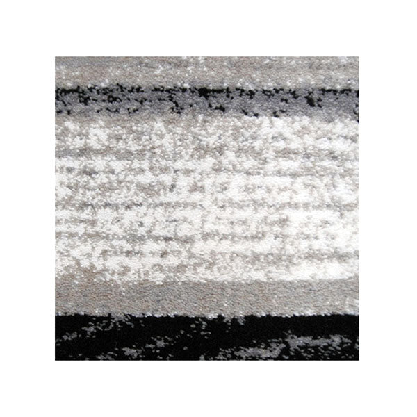 Boston Stain Resistant Grey Hallway Runner Rug