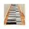 Boston Stain Resistant Grey Hallway Runner Rug