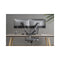 Brateck Dual Monitor Arm Economical Spring Assisted Space Grey