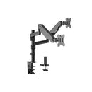 Brateck Dual Minitor Arm Full Extension Gas Spring Dual