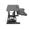 Brateck Electric Sit Stand Desk Converter With Keyboard Tray Deck
