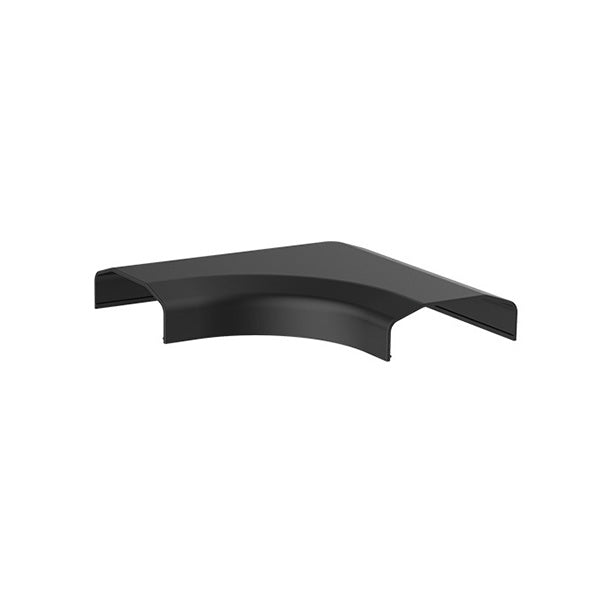 Brateck Plastic Cable Cover Joint L Shape Black