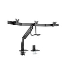 Brateck Triple Monitors Select Gas Spring Aluminum Monitor Arm