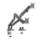 Brateck Space Grey Dual Monitor Arm Fit Most 17 To 32 Inch Monitors