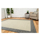Breeches Ivory Silver Rug