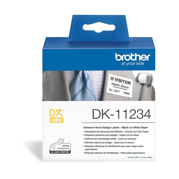 Brother Dk11234 Namebadge Label