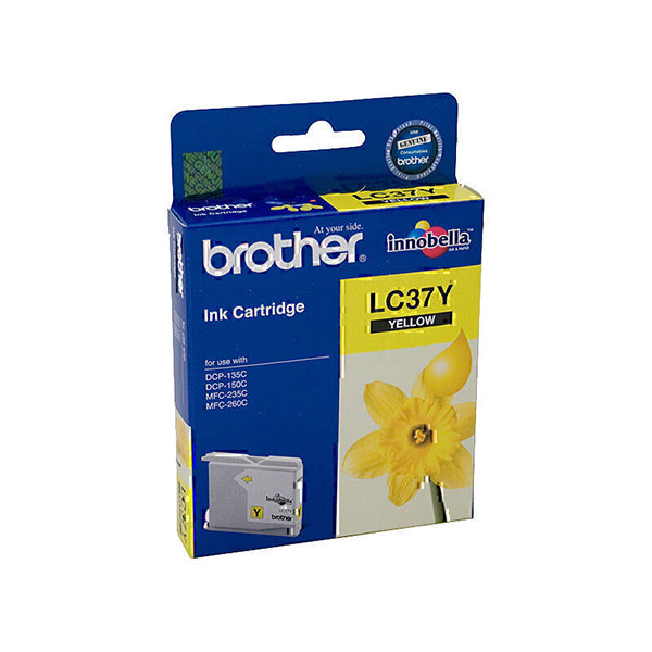 Brother Lc37 Yellow Ink Cart