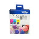 Brother Lc133 Cmy Colour Pack 600Pages Per Colour