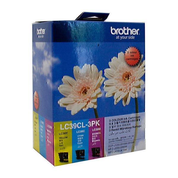 Brother Lc39 Cmy Colour Pack 3Pk