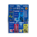 Brother Lc57 Cmy Colour Pack