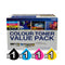Brother Tn 251Bk And Tn255 Colour Laser Toner Value Pack
