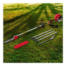 Pole Chainsaw Petrol Hedge Trimmer Pruner Chain Saw Brush Cutter Combo