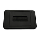 Brush Wall Plate Black