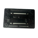 Brush Wall Plate Black