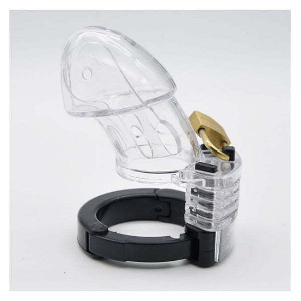 Brutus Alpha Chastity Cage Clear