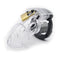 Brutus Alpha Chastity Cage Clear