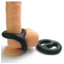Brutus Yin Yang Silicone Cock and Ball Duo Ring