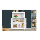 Buffet Sideboard Cabinet Kitchen Storage Cupboard Hallway White Shelf