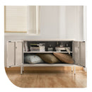 Buffet Sideboard Locker Metal Storage Cabinet Base