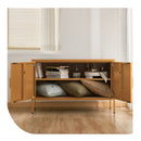 Buffet Sideboard Locker Metal Storage Cabinet Base