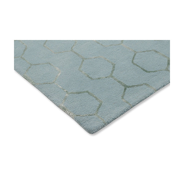 Burslem Earth Worker Mint Rug