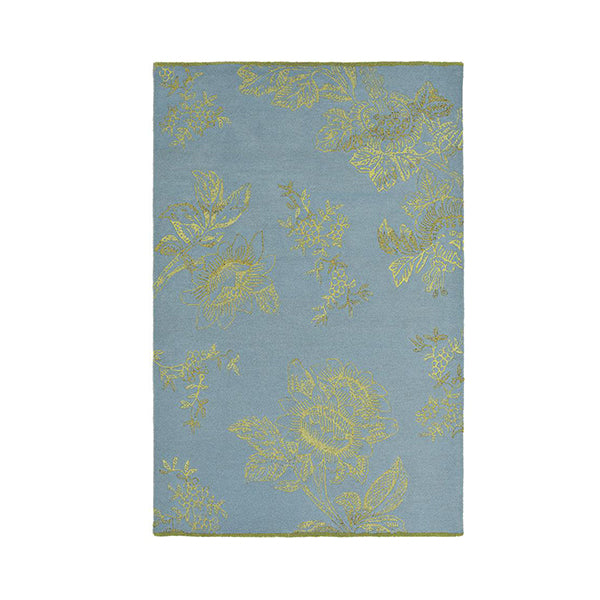 Burslem Ship Blue Rug 180X120Cm