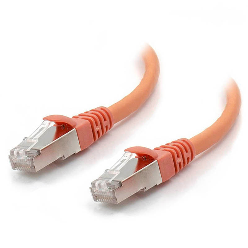 Alogic 50Cm Orange 10Gbe Shielded Cat6A Lszh Network Cable