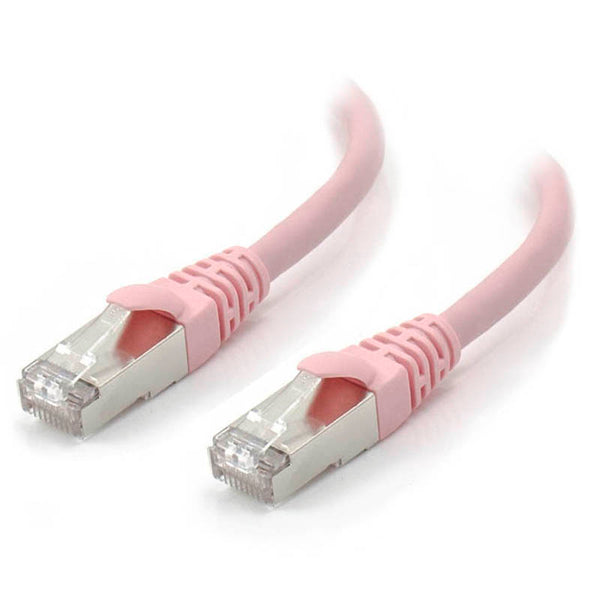 Alogic 50Cm Pink 10Gbe Shielded Cat6A Lszh Network Cable
