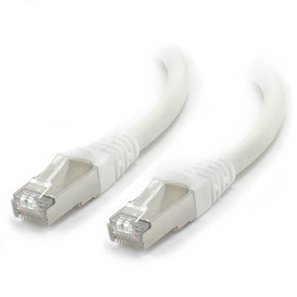 Alogic 10M White 10GbE Shielded CAT6A LSZH Network Cable