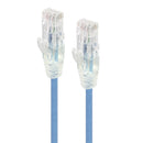 Alogic 1M Blue Ultra Slim Cat6 Network Cable Utp 28Awg Series Alpha