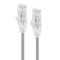 Alogic 2M Grey Ultra Slim Cat6 Network Cable Utp 28Awg Series Alpha