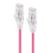 Alogic 030M Pink Ultra Slim Cat6 Network Cable Utp 28Awg Series Alpha
