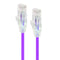 Alogic 030M Purple Ultra Slim Cat6 Network Cable 28Awg Series Alpha