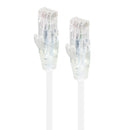 Alogic 1M White Ultra Slim Cat6 Network Cable Utp 28Awg Series Alpha
