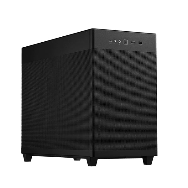 Asus Prime Ap201 Black Microatx Case Mesh Panels Support 360Mm Cooler