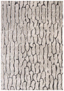 Capri Abigail Bone And Grey Modern Rug
