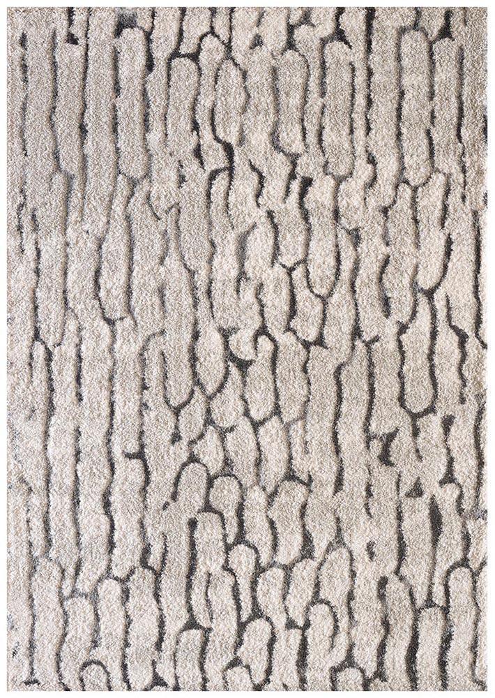 Capri Abigail Bone And Grey Modern Rug