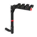 4 Bicycle Bike Carrier Rack for Car Rear Hitch Mount 2 inchFoldable Black