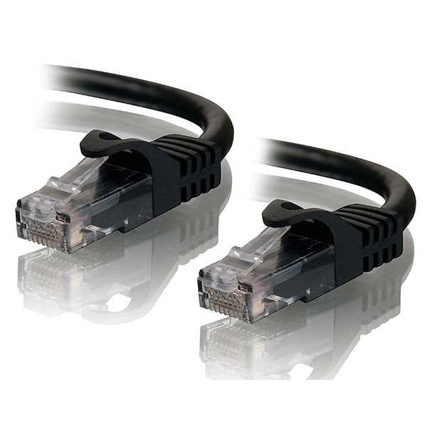 Alogic 30Cm Black Cat6 Network Cable