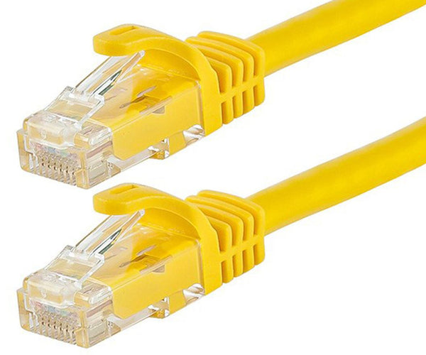 CAT6 Cable - Yellow Color Premium RJ45 Ethernet Network
