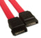 SATA Data Cable 50cm 7 pins to 7 pins Straight 26AWG Red