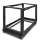 Serveredge 12RU fully assembled 4 post Adjustable Depth Server rack With Castors