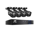 4Ch 5 In 1 Dvr Cctv Security System Video Recorder 4 1080P Hdmi Black