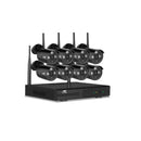 720P 8CH 8 Wireless Security Camera NVR Video